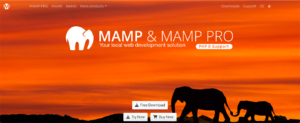 MAMP公式サイトの画像